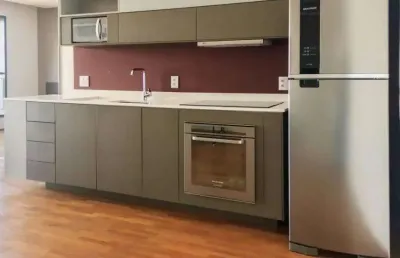 Apartamento pronto e mobiliado em moema de 52m² com 1 dormitório e 1 vaga.