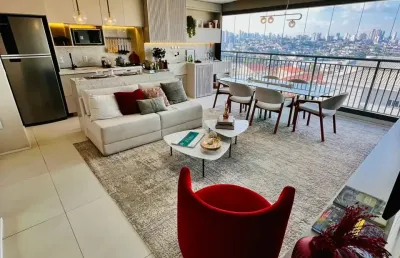 Apartamento pronto de 79 m2 com 3 dormitórios na nova klabin
