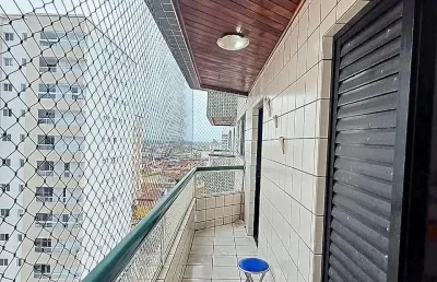 Apartamento com 1 quarto à venda na Avenida Doutor Vicente de Carvalho, 400, Cidade Ocian, Praia Grande
