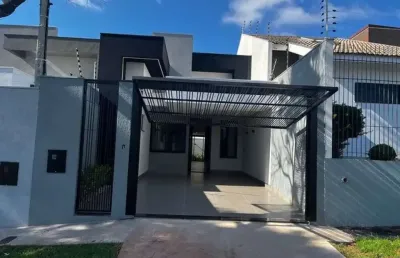 Casa com 3 quartos à venda na rua pioneiro aníbal borin, jardim paris, maringá por r$ 679.000