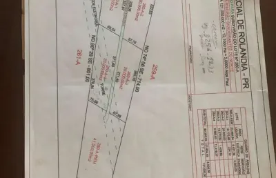 Terreno  para loteamento a venda  na gleba ribeirao bandeirantes do norte