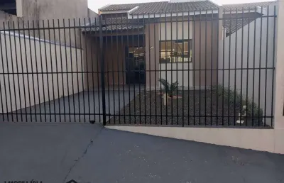 Casa residencial com área de lazer e garagem coberta - mandaguaçu