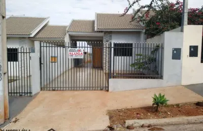 Casa com 2 quartos para alugar na rua punta cana, 182, jardim américa, mandaguaçu, 70 m2 por r$ 850