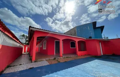 Casa com 2 dormitórios à venda, 109 m² por r$ 450.000,00 - jardim suarão - itanhaém/sp