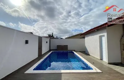 Casa com 2 dormitórios à venda, 110 m² por r$ 549.000,00 - jardim lindomar - itanhaém/sp