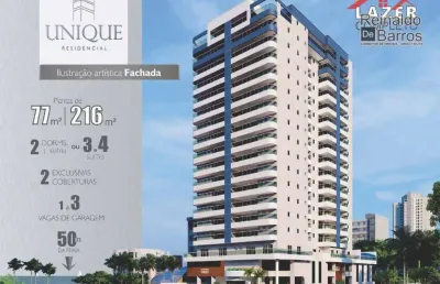 Unique residencial - empreendimento no centro de mongaguá