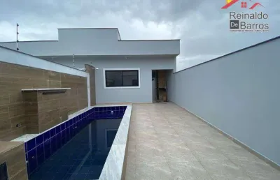Casa com 2 dormitórios e piscina à venda, 86 m² por r$ 359.000 - cibratel ii - itanhaém/sp