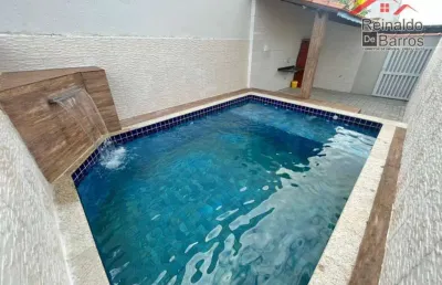 Sobrado com 2 dormitórios à venda, 90 m² por r$ 260.000,00 - vila atlântica - mongaguá/sp