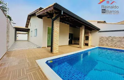 Casa com 3 dormitórios à venda, 122 m² por r$ 570.000 - jardim das palmeiras - itanhaém/sp