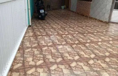 Casa com 3 dormitórios à venda, 77 m² por r$ 450.000 - solemar - praia grande/sp