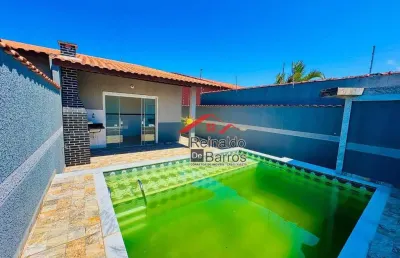 Casa com 3 dormitórios à venda, 100 m² por r$ 580.000,00 - jamaica - praia - itanhaém/sp