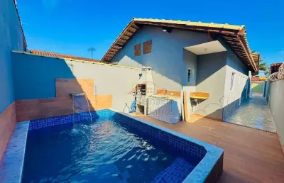 Casa com 2 dormitórios à venda, 65 m² por r$ 330.000,00 - bopiranga - itanhaém/sp