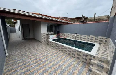 Casa com 2 dormitórios à venda, 60 m² por r$ 320.000 - jardim itapel - itanhaém/sp