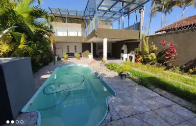 Casa com 3 dormitórios, 180 m² - venda por r$ 550.000,00 ou aluguel por r$ 2.700,00/mês - vila verde mar - itanhaém/sp