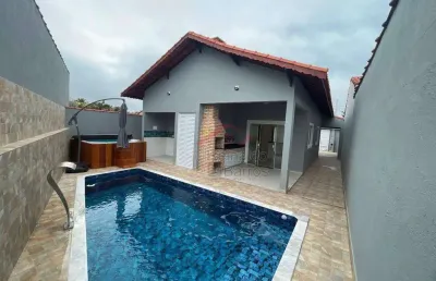 Casa com 3 quartos à venda na Rua Dois, 33, Balneário Itaguaí, Mongaguá