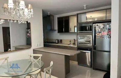 Apartamento com 3 dormitórios para alugar, 101 m² por r$ 7.120,00/mês - córrego grande - florianópolis/sc