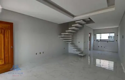 Sobrado à venda, 87 m² por r$ 499.980,00 - bela vista - palhoça/sc