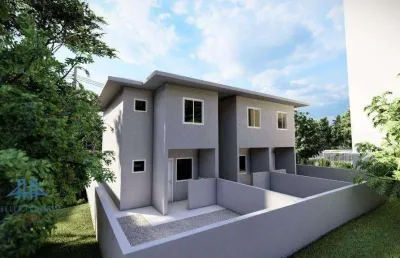 Casa com 2 dormitórios à venda, 69 m² por r$ 350.000,00 - barra do aririú - palhoça/sc