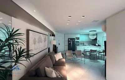 Apartamento à venda, 131 m² por r$ 1.790.000,00 - centro - florianópolis/sc
