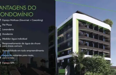 Studio com 1 dormitório à venda, 54 m² por r$ 462.000,00 - trindade - florianópolis/sc