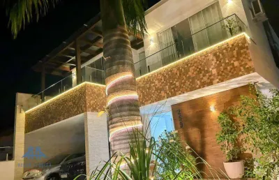 Casa com 4 dormitórios à venda, 280 m² por r$ 2.050.000,00 - cidade universitária pedra branca - palhoça/sc