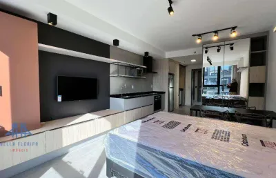 Studio com 1 dormitório para alugar, 36 m² por r$ 5.053,50/mês - trindade - florianópolis/sc