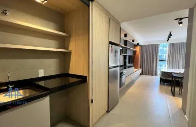 Studio com 1 dormitório para alugar, 35 m² por r$ 4.734,15/mês - trindade - florianópolis/sc