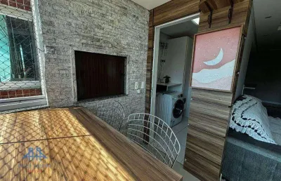 Apartamento com 2 dormitórios à venda, 100 m² por r$ 689.000 - nossa senhora do rosário - são josé/sc