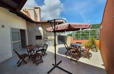 Cobertura à venda, 130 m² por r$ 1.500.000,00 - ingleses do rio vermelho - florianópolis/sc