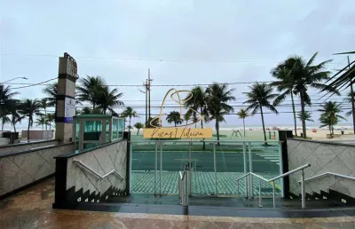 Apenas 30 metros do mar! prédio frente mar !  apartamento top 02 dormitórios - lazer completo na cobertura!