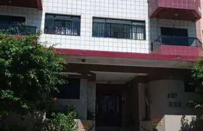 -locação definitiva 600 metros do mar -
apartamento 02 dormitórios - ocian