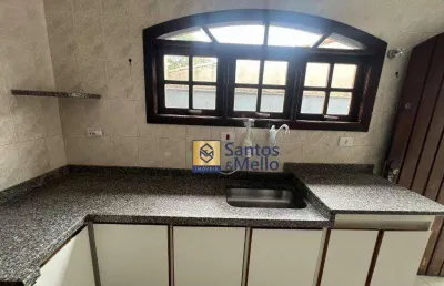 Casa com 3 dormitórios para alugar, 120 m² por r$ 3.500,00/mês - parque novo oratório - santo andré/sp