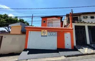 Sobrado com 2 dormitórios, 140 m² - venda por r$ 800.000,00 ou aluguel por r$ 3.500,00/mês - vila tibiriçá - santo andré/sp