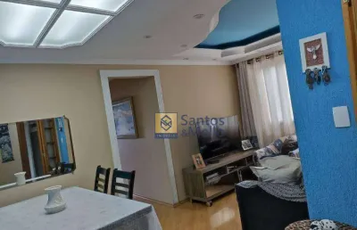 Apartamento com 3 dormitórios à venda, 60 m² por r$ 372.000,00 - parque marajoara - santo andré/sp