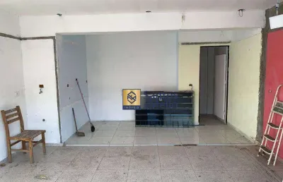 Salão para alugar, 47 m² por r$ 1.667,00/mês - parque das nações - santo andré/sp