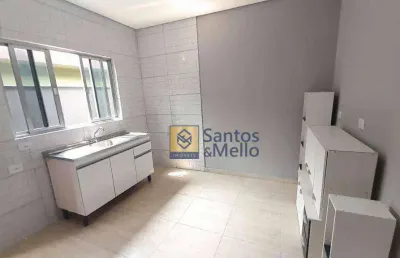 Casa com 1 dormitório para alugar, 40 m² por r$ 1.560,00/mês - parque novo oratório - santo andré/sp