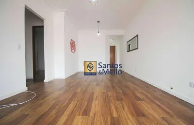 Apartamento com 2 dormitórios para alugar, 80 m² por r$ 4.090,73/mês - vila valparaíso - santo andré/sp