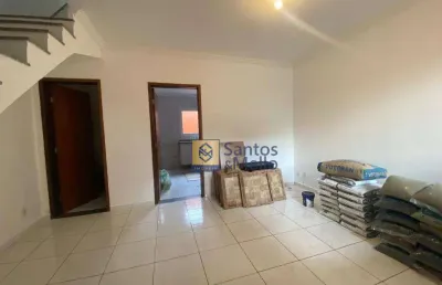 Sobrado com 2 dormitórios para alugar, 80 m² por r$ 2.480,00/mês - vila curuçá - santo andré/sp