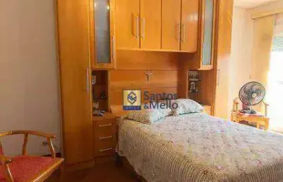Apartamento com 3 dormitórios para alugar, 244 m² por r$ 4.937,01/mês - campestre - santo andré/sp
