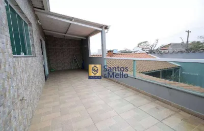 Casa para alugar, 75 m² por r$ 1.800,00/mês - jardim ana maria - santo andré/sp