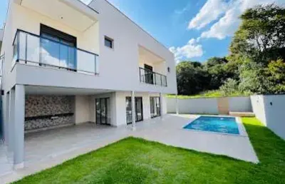 Casa em condomínio fechado com 4 quartos à venda na rua isabel oliveira de melo, portal do paraíso ii, jundiaí, 360 m2 por r$ 2.950.000