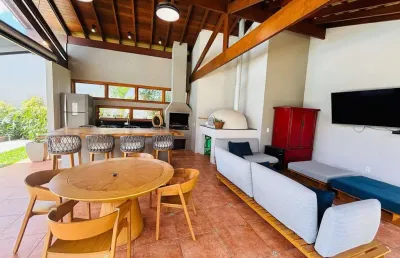 Casa em condomínio fechado com 3 quartos à venda na rua comendador gumercindo barranqueiros, jardim santa teresa, jundiaí, 418 m2 por r$ 4.897.000