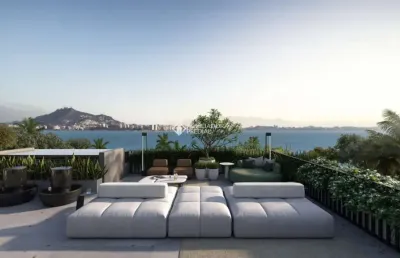Apartamento com 3 quartos à venda na rodovia haroldo soares glavan, 1733, cacupé, florianópolis, 172 m2 por r$ 3.312.368