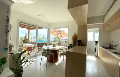 Cobertura com 3 quartos à venda na avenida luiz boiteux piazza, 4615, cachoeira do bom jesus, florianópolis, 146 m2 por r$ 1.899.000
