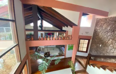Casa com 4 quartos à venda na rua deputado francisco mascarenhas, 140, itaguaçu, florianópolis, 460 m2 por r$ 2.799.000