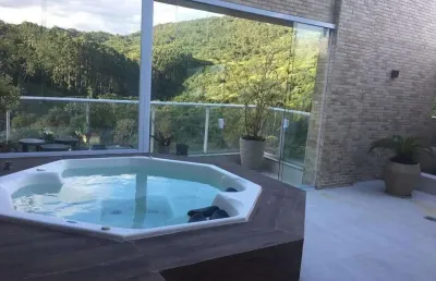 Cobertura com 2 quartos à venda na rua pastor william richard schisler filho, 868, itacorubi, florianópolis, 147 m2 por r$ 2.700.000