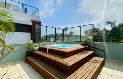 Cobertura com 2 quartos à venda na rua doutor josé bahia bittencourt, 74, canasvieiras, florianópolis, 174 m2 por r$ 1.649.000