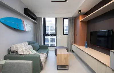 Apartamento com 1 quarto à venda na rua professora maria flora pausewang, 131, trindade, florianópolis, 31 m2 por r$ 602.000