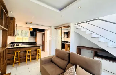 Casa em condomínio fechado com 2 quartos para alugar na rua joão pedro schimitt, 105, rondônia, novo hamburgo, 75 m2 por r$ 2.800