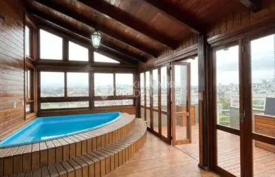 Cobertura com 3 quartos à venda na rua general flores da cunha, 433, florestal, lajeado, 163 m2 por r$ 1.100.000